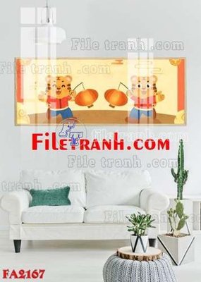 Tải file File gốc in bộ tranh decor treo tráng gương canvas FA2167 (gốc) làm file tranh quảng cáo