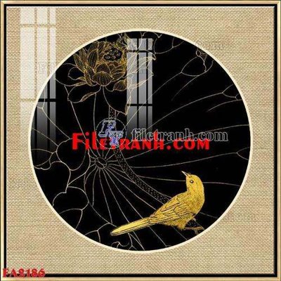 File tranh File gốc in bộ tranh decor treo tráng gương canvas FA2186 (bản gốc) trang trí văn phòng