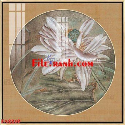 File tranh in trần 3D File gốc in bộ tranh decor treo tráng gương canvas FA2219 (ảnh gốc)
