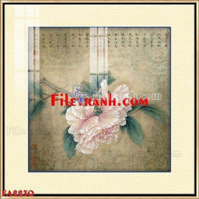 File tranh gốc File gốc in bộ tranh decor treo tráng gương canvas FA2230 (bản đẹp) độc quyền