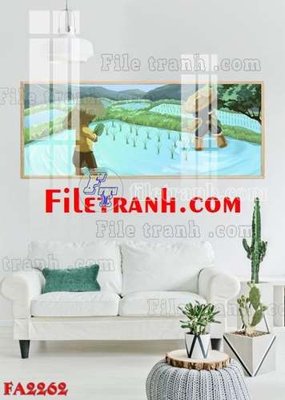 File PSD File gốc in bộ tranh decor treo tráng gương canvas FA2262 (nguyên gốc) chất lượng cao