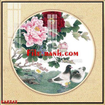 Ảnh gốc File gốc in bộ tranh decor treo tráng gương canvas FA2343 (siêu chi tiết) để in ấn