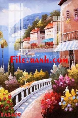 File in ấn File gốc in bộ tranh decor treo tráng gương canvas FA2409 chuyên nghiệp