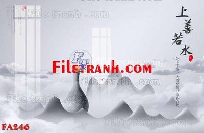 File gốc File gốc in bộ tranh decor treo tráng gương canvas FA246 (dành cho trang trí nội thất)