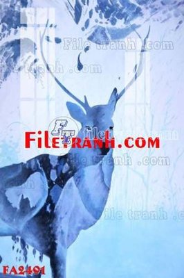 File tranh trang trí File gốc in bộ tranh decor treo tráng gương canvas FA2491 (tải file gốc)