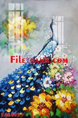 File tranh File gốc in bộ tranh decor treo tráng gương canvas FA2493 (ảnh gốc) không bị mờ