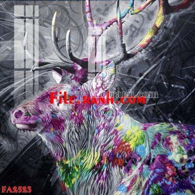 File PSD File gốc in bộ tranh decor treo tráng gương canvas FA2523 (gốc) tách lớp chi tiết