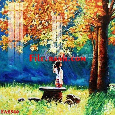 Tải file tranh gốc File gốc in bộ tranh decor treo tráng gương canvas FA2546 chất lượng cao