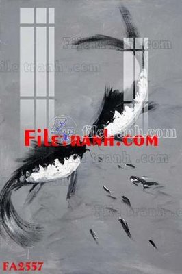 File in trần File gốc in bộ tranh decor treo tráng gương canvas FA2557 (file gốc) hoa văn 3D