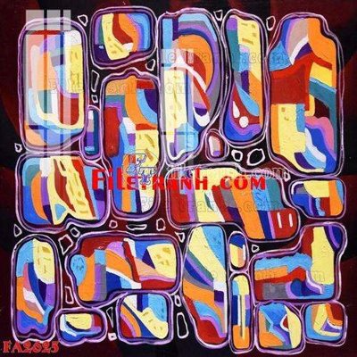 Download file gốc File gốc in bộ tranh decor treo tráng gương canvas FA2625 (in mica) trang trí