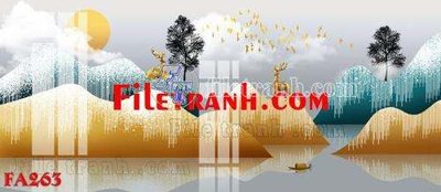 Tải file gốc File gốc in bộ tranh decor treo tráng gương canvas FA263 (in không vỡ ảnh)