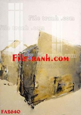 File in trần File gốc in bộ tranh decor treo tráng gương canvas FA2640 (bản gốc) trời sao