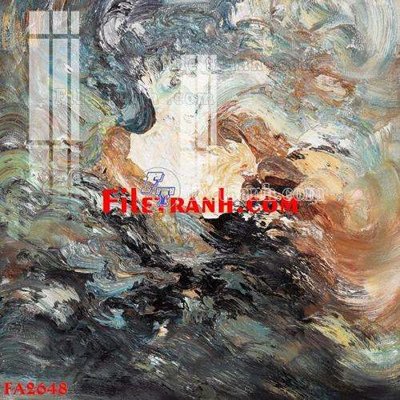 File ảnh gốc File gốc in bộ tranh decor treo tráng gương canvas FA2648 không vỡ nét