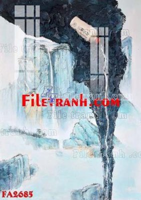 File gốc File gốc in bộ tranh decor treo tráng gương canvas FA2685 (cho in 3D) độc đáo
