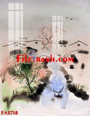 File gốc File gốc in bộ tranh decor treo tráng gương canvas FA2718 (phong cách) cổ điển