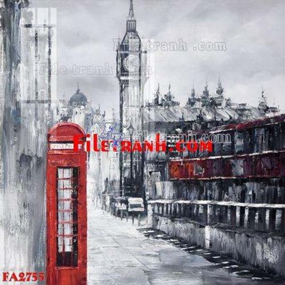 File in ấn File gốc in bộ tranh decor treo tráng gương canvas FA2755 (bản gốc) chất lượng cao