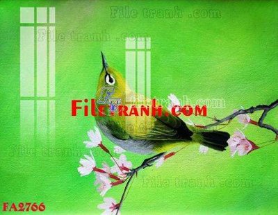 File tranh File gốc in bộ tranh decor treo tráng gương canvas FA2766 (bản gốc) trang trí văn phòng