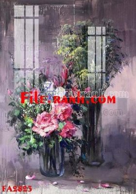 File tranh File gốc in bộ tranh decor treo tráng gương canvas FA2823 (ảnh gốc) sắc nét hoàn hảo