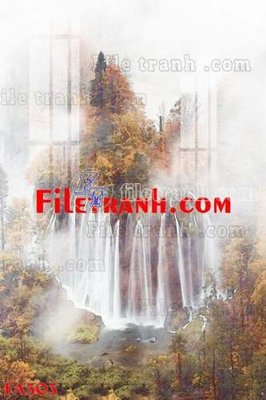 Download file gốc File gốc in bộ tranh decor treo tráng gương canvas FA303 (in lụa) tranh 3D
