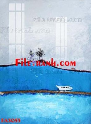 File tranh gốc File gốc in bộ tranh decor treo tráng gương canvas FA3053 (bản quyền) độc đáo