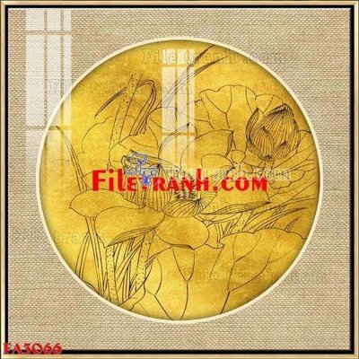 File in lụa File gốc in bộ tranh decor treo tráng gương canvas FA3066 (hoa văn) File gốc in bộ tranh decor treo tráng gương canvas FA3066