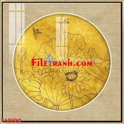 File PSD File gốc in bộ tranh decor treo tráng gương canvas FA3100 (bản gốc) dễ dàng edit