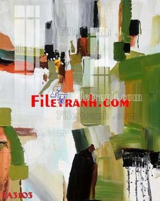 File in mica File gốc in bộ tranh decor treo tráng gương canvas FA3103 (bản gốc) làm vách ngăn