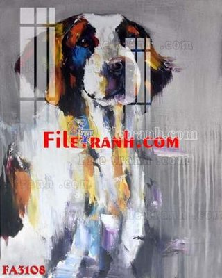 File tranh File gốc in bộ tranh decor treo tráng gương canvas FA3108 (bản gốc) in canvas