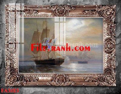 File in mica File gốc in bộ tranh decor treo tráng gương canvas FA3123 (bản gốc) siêu trong