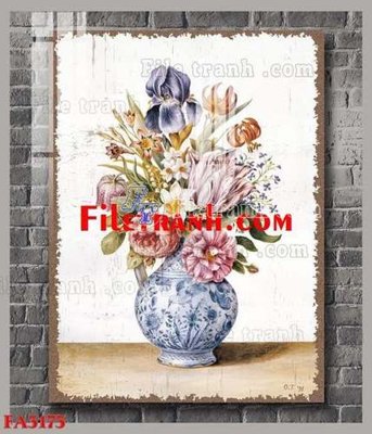 File ảnh File gốc in bộ tranh decor treo tráng gương canvas FA3173 (gốc) trang trí khách sạn