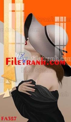 File gốc File gốc in bộ tranh decor treo tráng gương canvas FA327 (trang trí) phòng làm việc