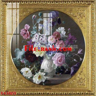File in trần File gốc in bộ tranh decor treo tráng gương canvas FA3303 (file gốc) phong thủy