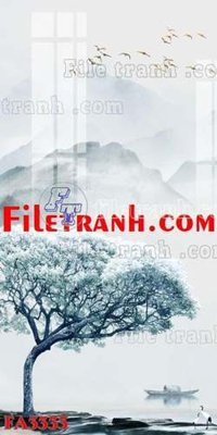 Tải file File gốc in bộ tranh decor treo tráng gương canvas FA3333 (gốc) làm tranh treo tường