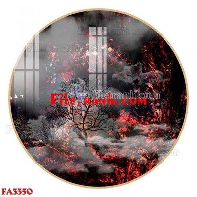 File ảnh gốc File gốc in bộ tranh decor treo tráng gương canvas FA3350 (chuyên in mica)