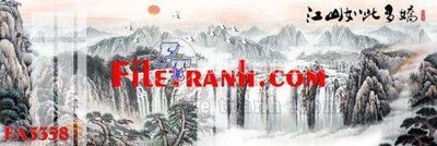 File in ấn cao cấp File gốc in bộ tranh decor treo tráng gương canvas FA3358 (file gốc)