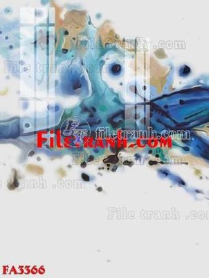 File tranh File gốc in bộ tranh decor treo tráng gương canvas FA3366 (gốc) in trên kính