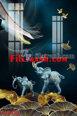 Ảnh gốc File gốc in bộ tranh decor treo tráng gương canvas FA3476 (độ nét cao) in tráng gương