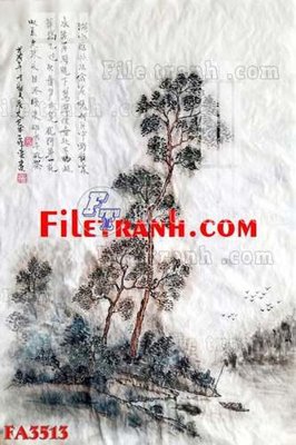 Ảnh gốc File gốc in bộ tranh decor treo tráng gương canvas FA3513 (nét căng) in mica