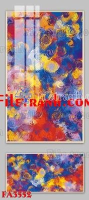 File in ấn cao cấp File gốc in bộ tranh decor treo tráng gương canvas FA3552 (file gốc)