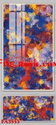 File gốc in ấn File gốc in bộ tranh decor treo tráng gương canvas FA3553 (sẵn sàng tải về)
