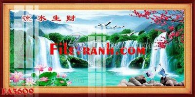 File gốc File gốc in bộ tranh decor treo tráng gương canvas FA3609 (chủ đề hiện đại) trang trí