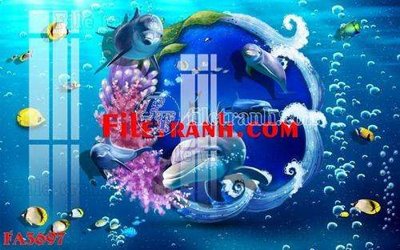 Hình ảnh file gốc in lụa File gốc in bộ tranh decor treo tráng gương canvas FA3697