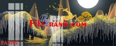 File gốc File gốc in bộ tranh decor treo tráng gương canvas FA3727 (in mica) cắt laser