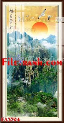 File in mica File gốc in bộ tranh decor treo tráng gương canvas FA3794 (ảnh gốc) đẹp