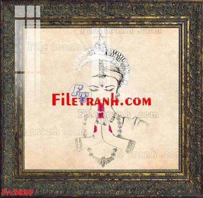 File ảnh File gốc in bộ tranh decor treo tráng gương canvas FA3829 (gốc) in biển hiệu