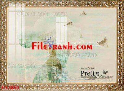 Mua file gốc File gốc in bộ tranh decor treo tráng gương canvas FA3851 (PSD) tại Filetranh.com