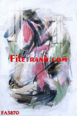 File tranh gốc File gốc in bộ tranh decor treo tráng gương canvas FA3870 chủ đề hiện đại