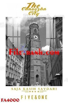 File tranh gốc PSD File gốc in bộ tranh decor treo tráng gương canvas FA4000 còn nguyên layer