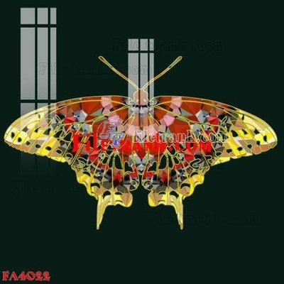 File gốc File gốc in bộ tranh decor treo tráng gương canvas FA4022 (in 3D) nghệ thuật