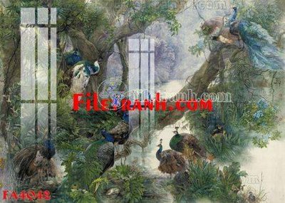 File gốc File gốc in bộ tranh decor treo tráng gương canvas FA4042 (in mica) làm quà tặng